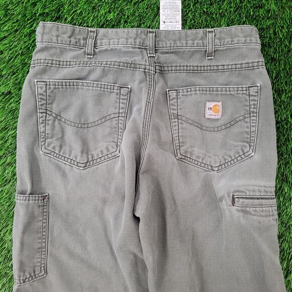 Carhartt Carpenter Pants 32x28 Distressed Faded Workwear Streetwear - Picture 10 of 16